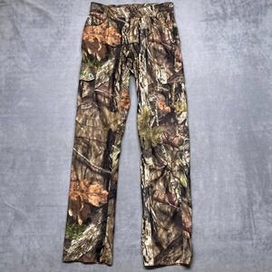 Rustic Ridge Mossy Oak Pants Men Small Multi Realtree Camouflage Outdoor Hunting